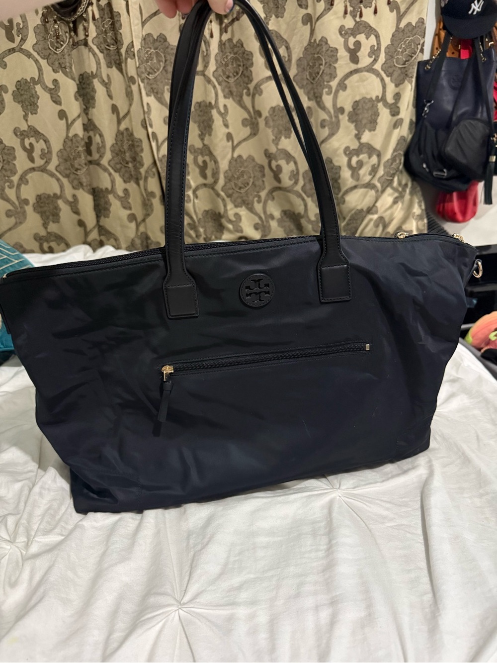Tory Burch Black travel bag